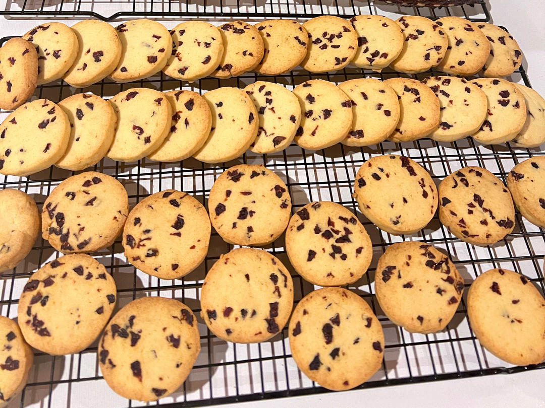 蔓越莓曲奇饼干/零失败/新手必做饼干