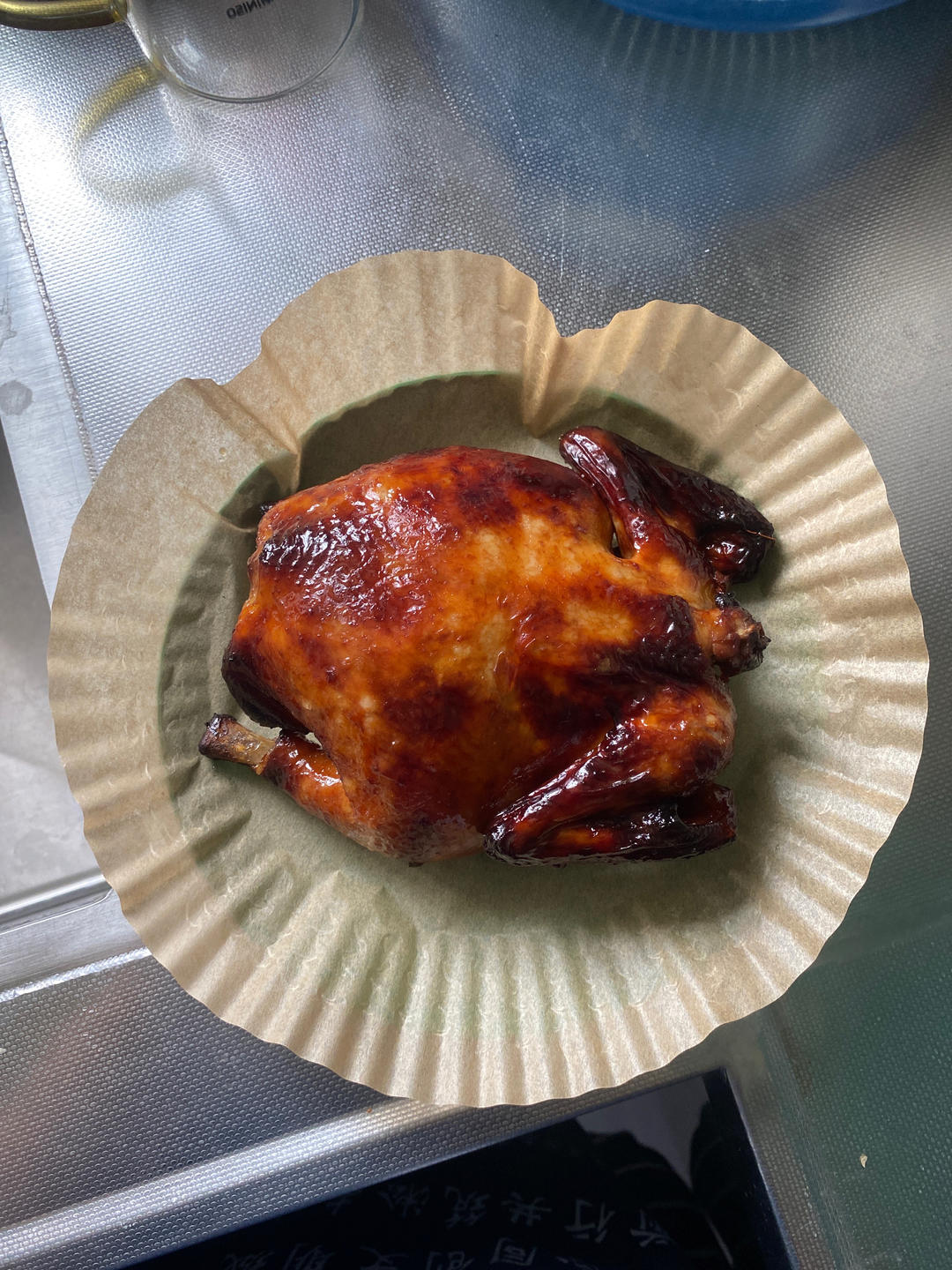 空气炸锅版🔥烤箱版🔥烤整鸡🐔童子鸡🐔三黄鸡🐔