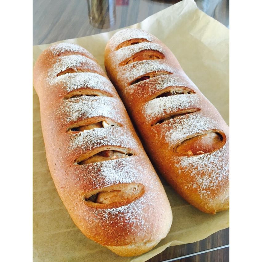 蔓越莓全麦黑糖面包