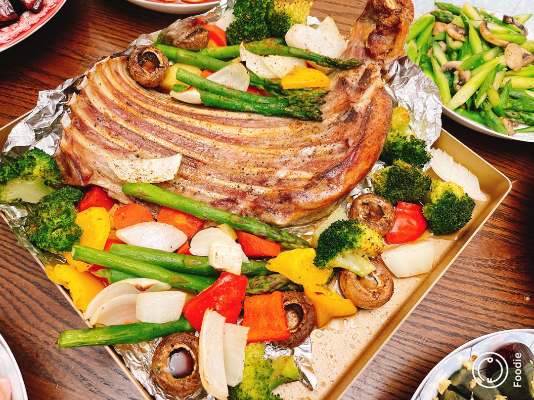 超好吃的烤羊排烤箱版