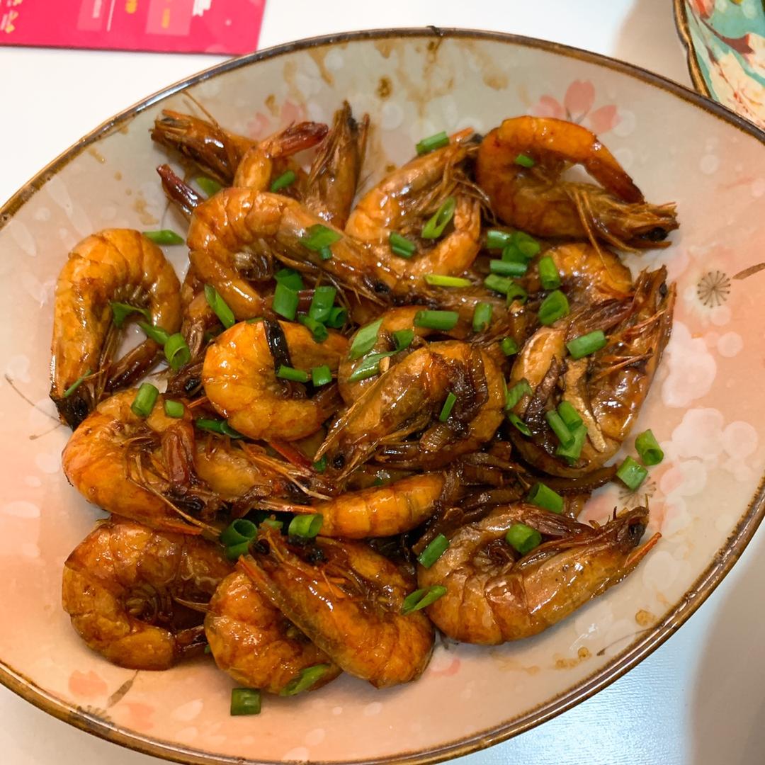堂妈小厨——红烧大虾