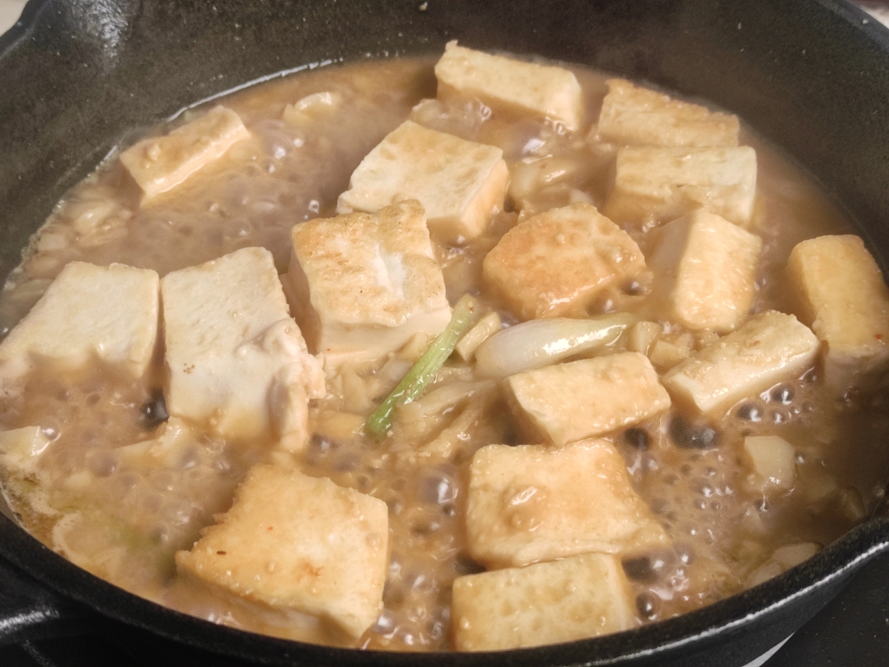 腐乳煎豆腐