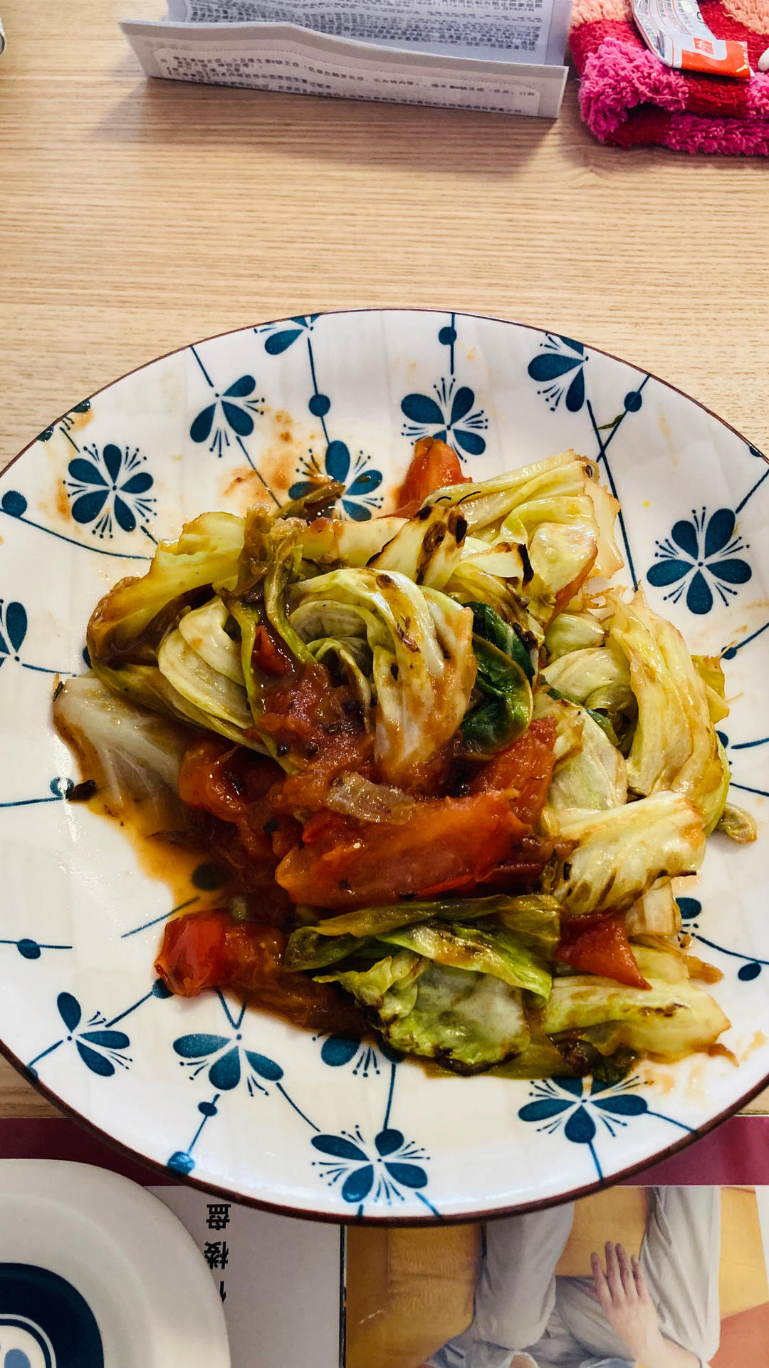 大头菜炒西红柿