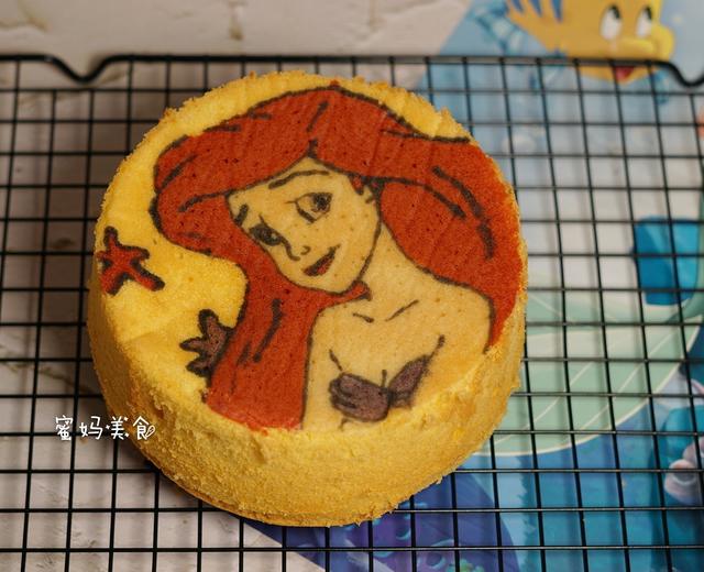 手绘戚风蛋糕的做法