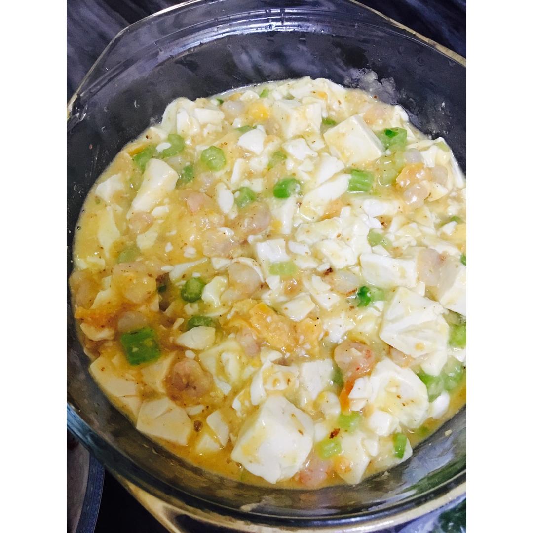 咸蛋黄豆腐