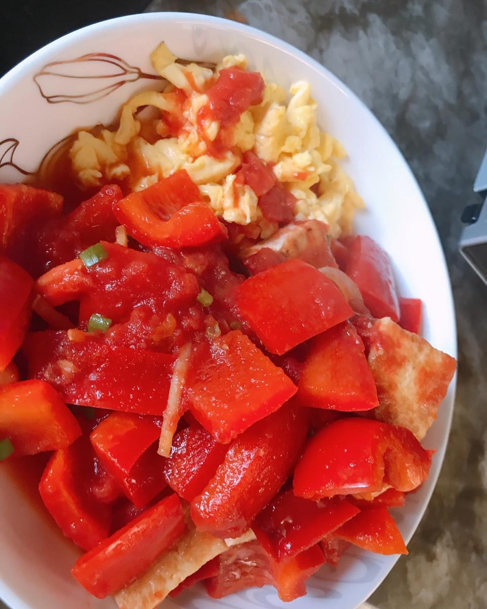 西红柿烧豆腐