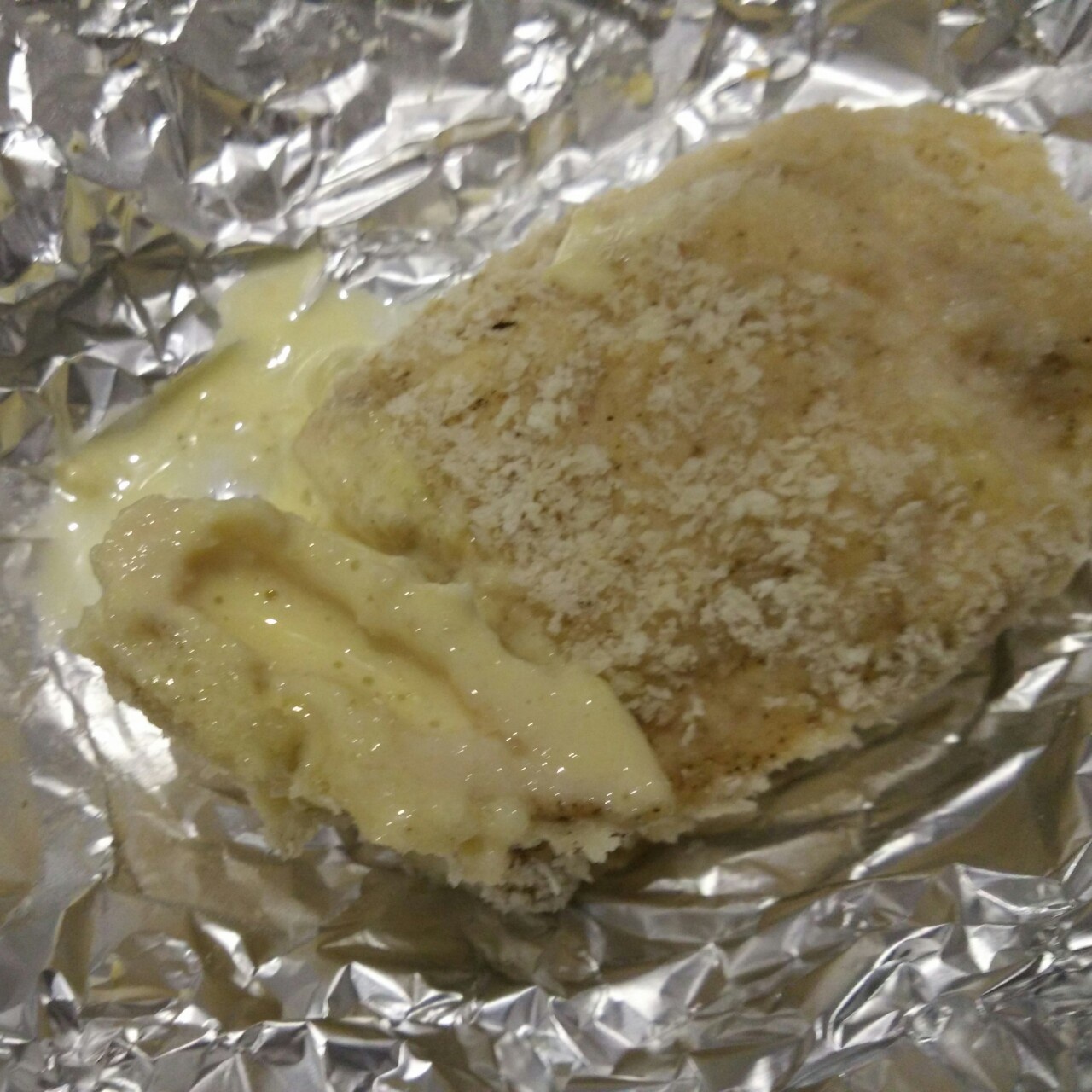 爆浆鸡排（无油烤箱版）