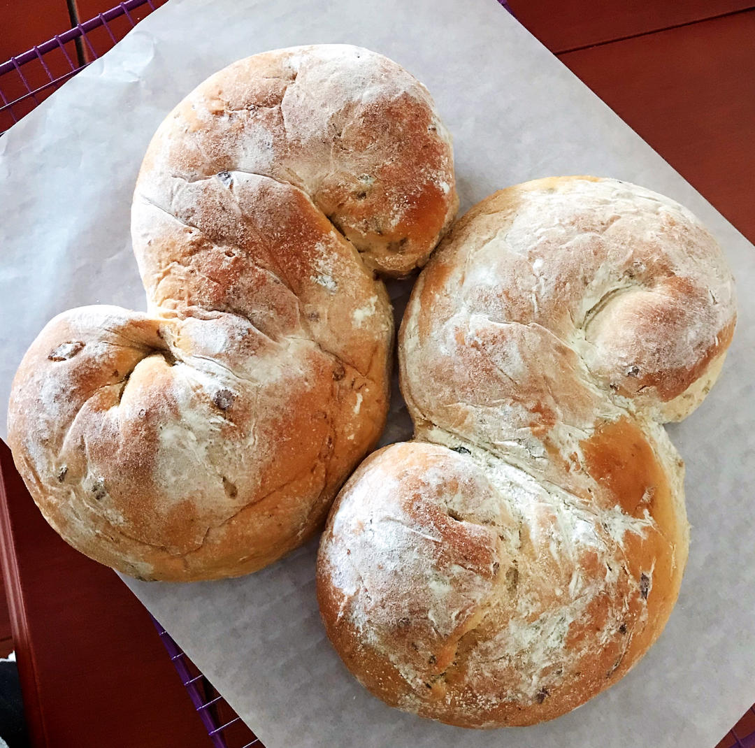 面包店里的常客——蔓越莓奶酪软欧