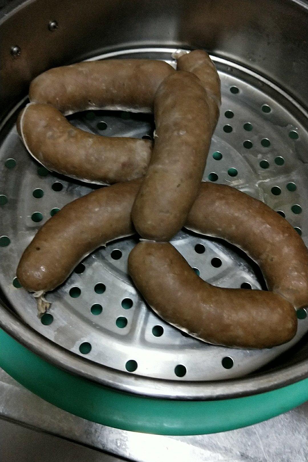 Q弹多汁的自制台式脆皮肠——绝对秒杀市售