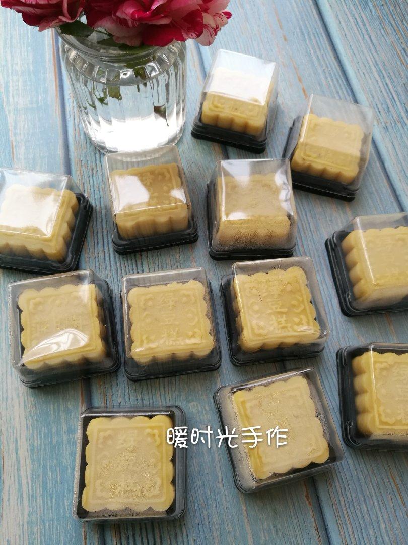 省时简易绿豆糕-免泡豆免过筛