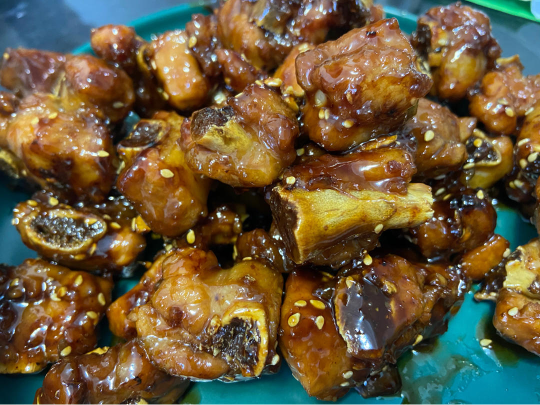 糖醋排骨/糖醋小排（不放油）（12345口诀做出正宗上海本帮）