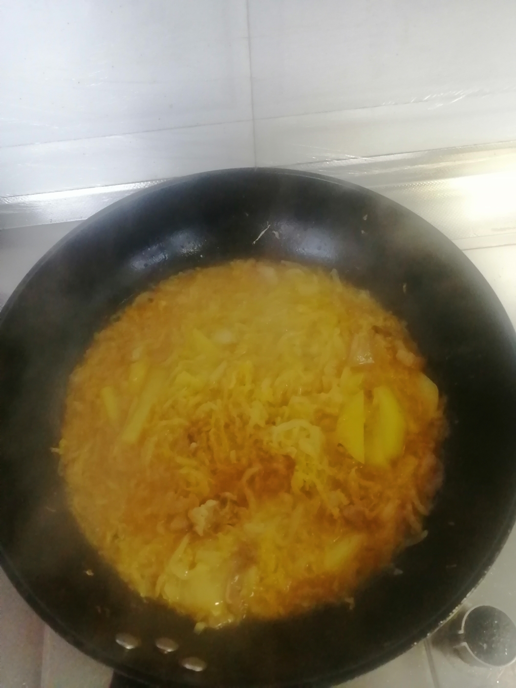 超级下饭的酸菜土豆条的做法 步骤8