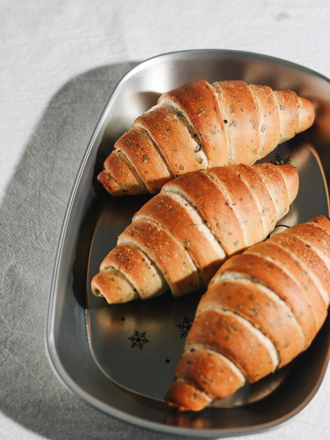 双种 花椒叶&原味盐面包