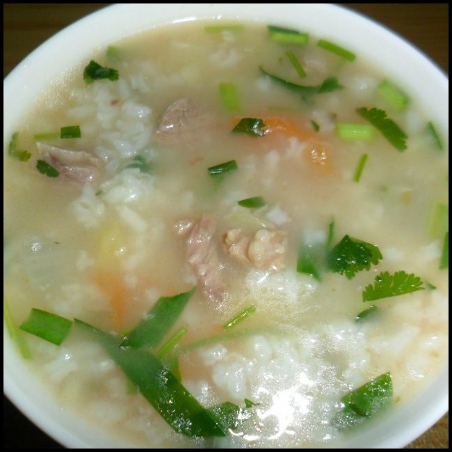羊肉粥（一夜炖）