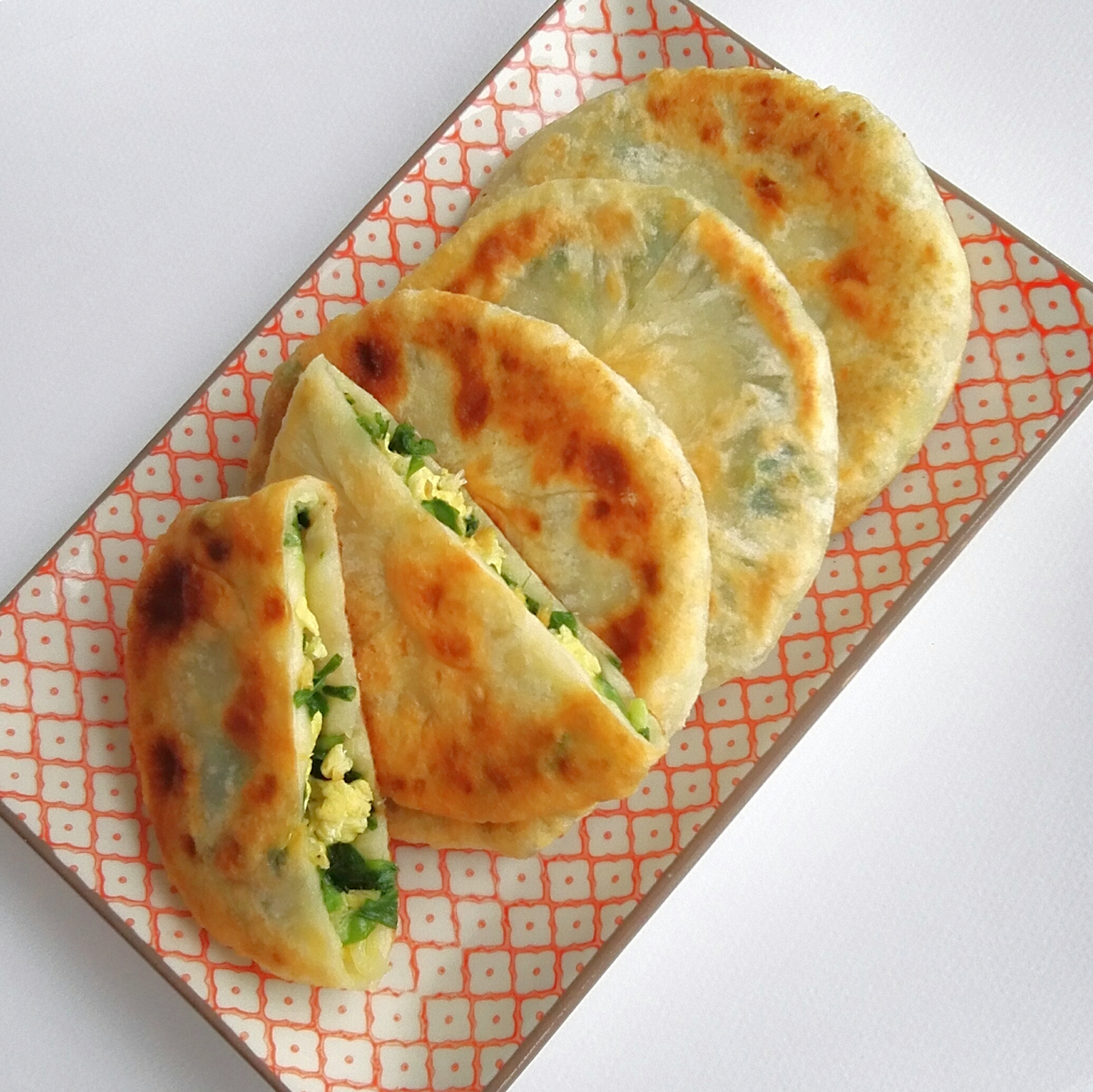 韭菜鸡蛋馅饼