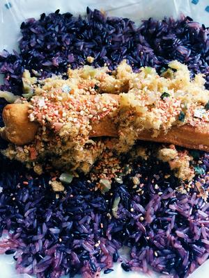紫米粢饭团的做法 步骤4