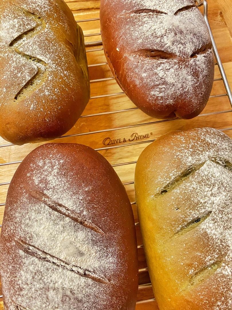 麻薯核桃夹心软欧包