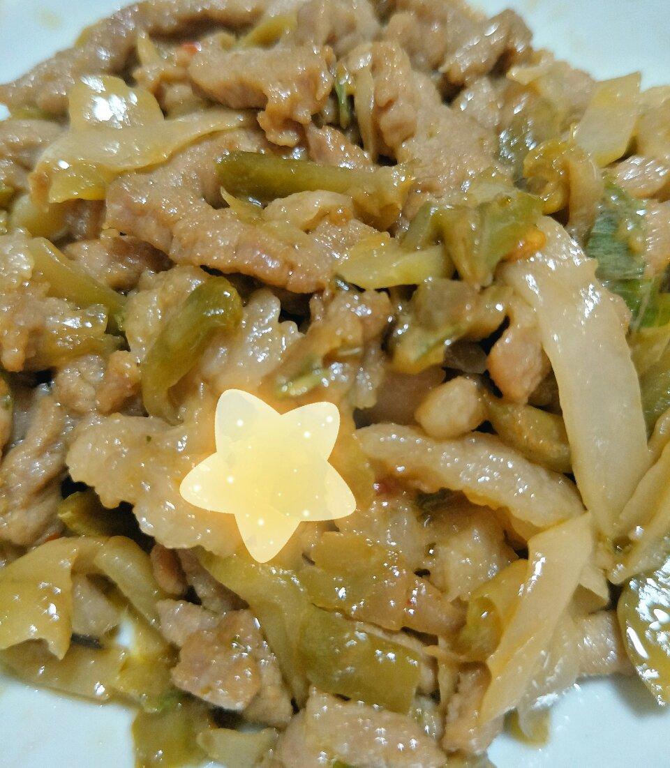 榨菜肉丝