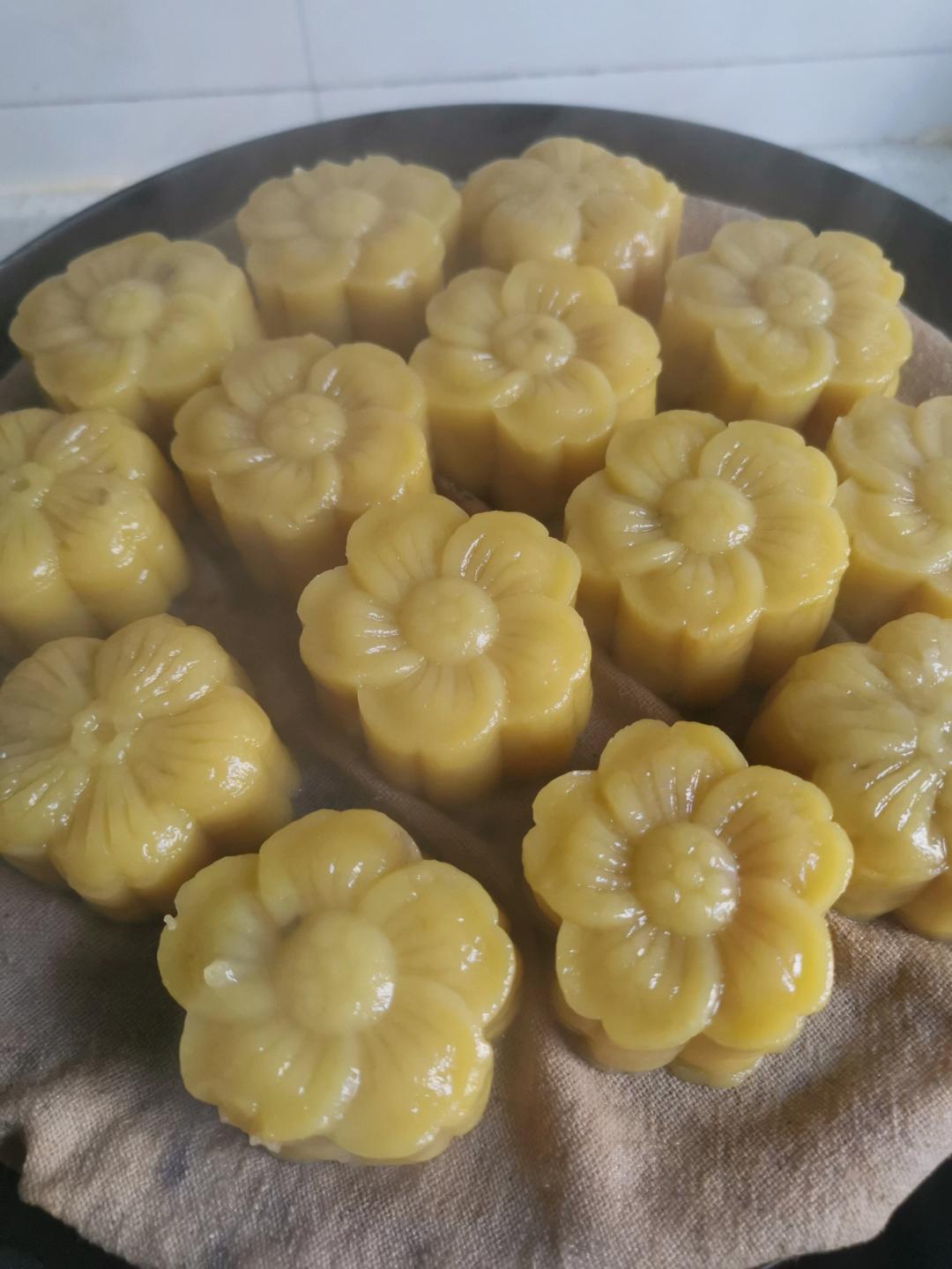 自带美颜的南瓜饼㊙️蒸后不变形💯软糯好吃