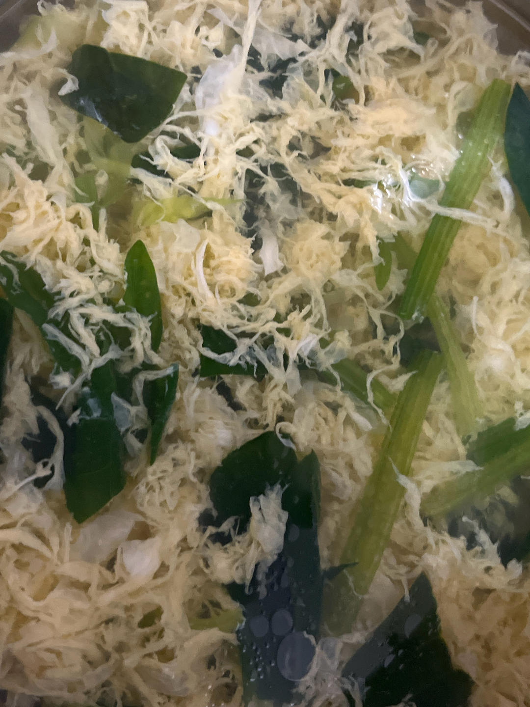菠菜鸡蛋汤
