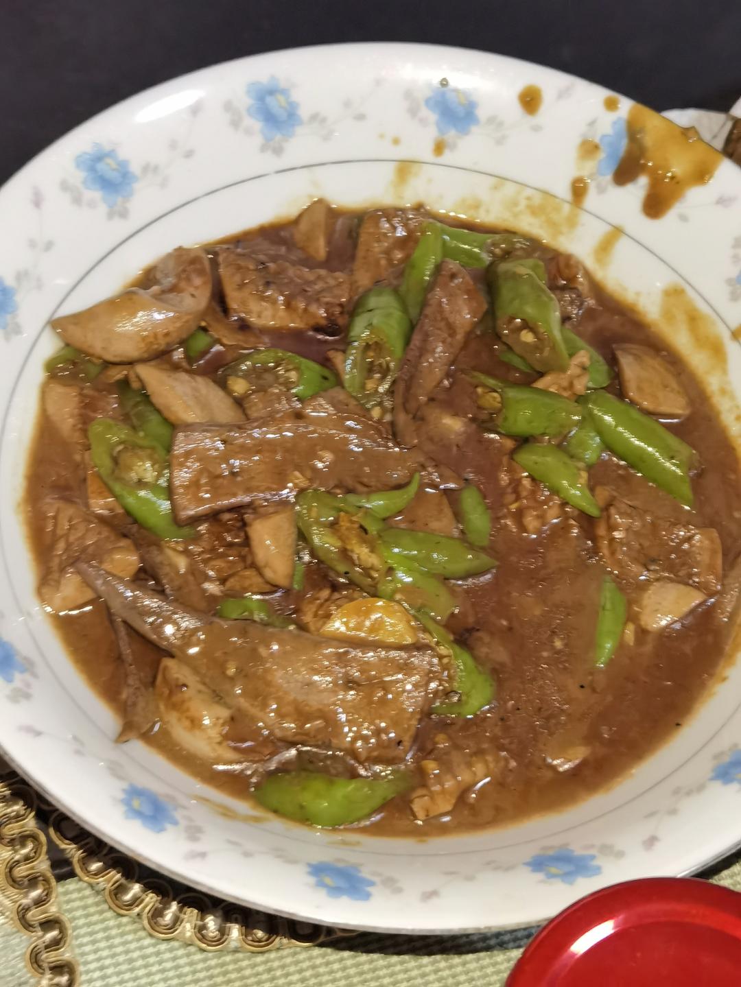 爆炒腰花