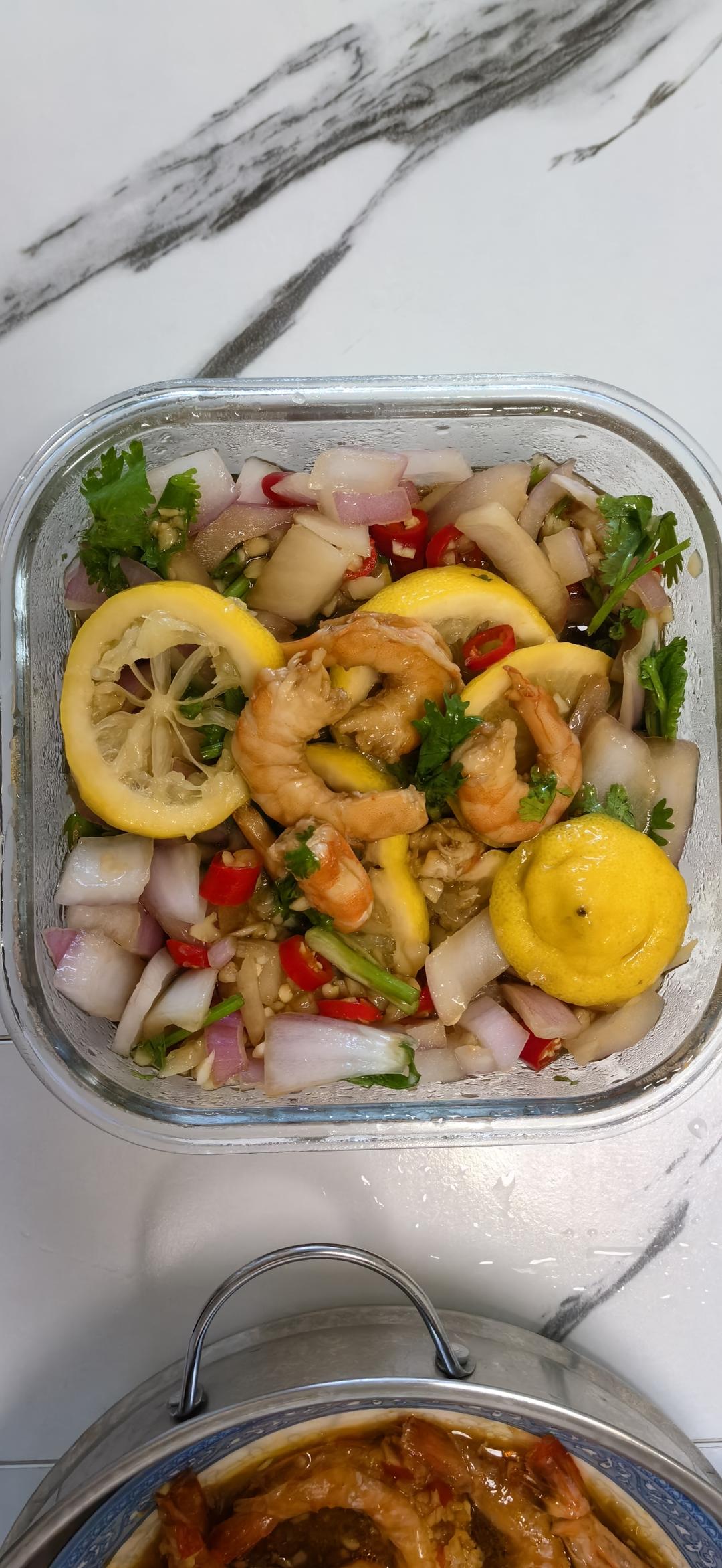 酸辣柠檬🍋虾🦐