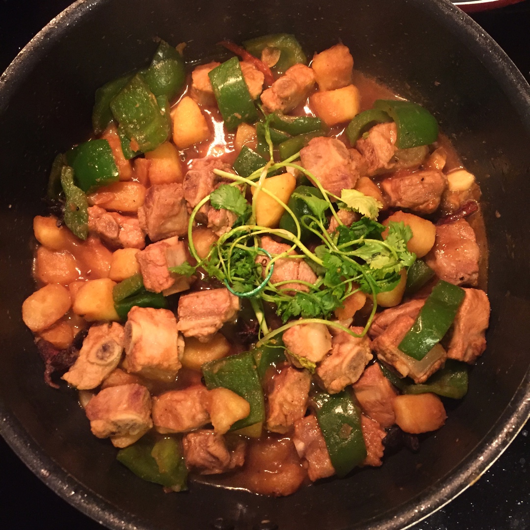 红烧土豆排骨&肉