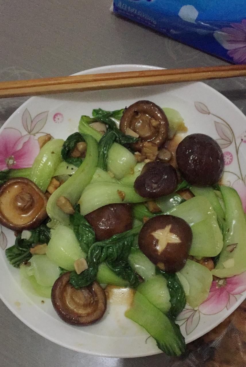 蚝油香菇小油菜