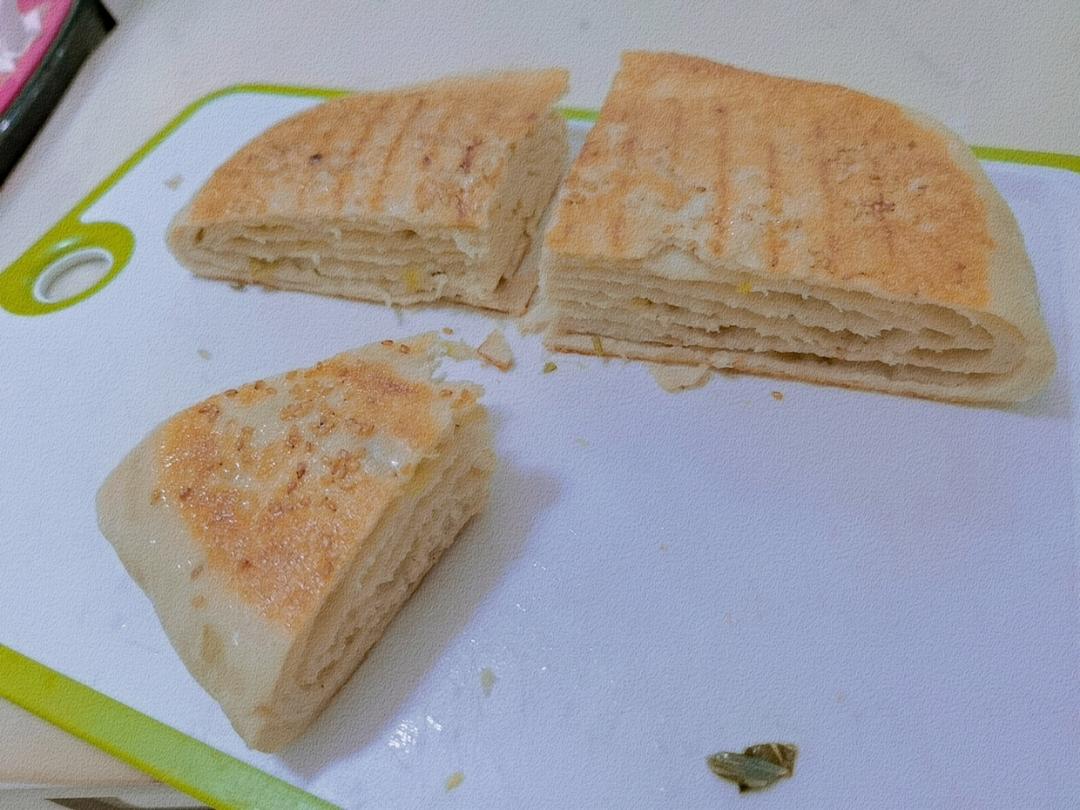 【千层发面饼的做法】