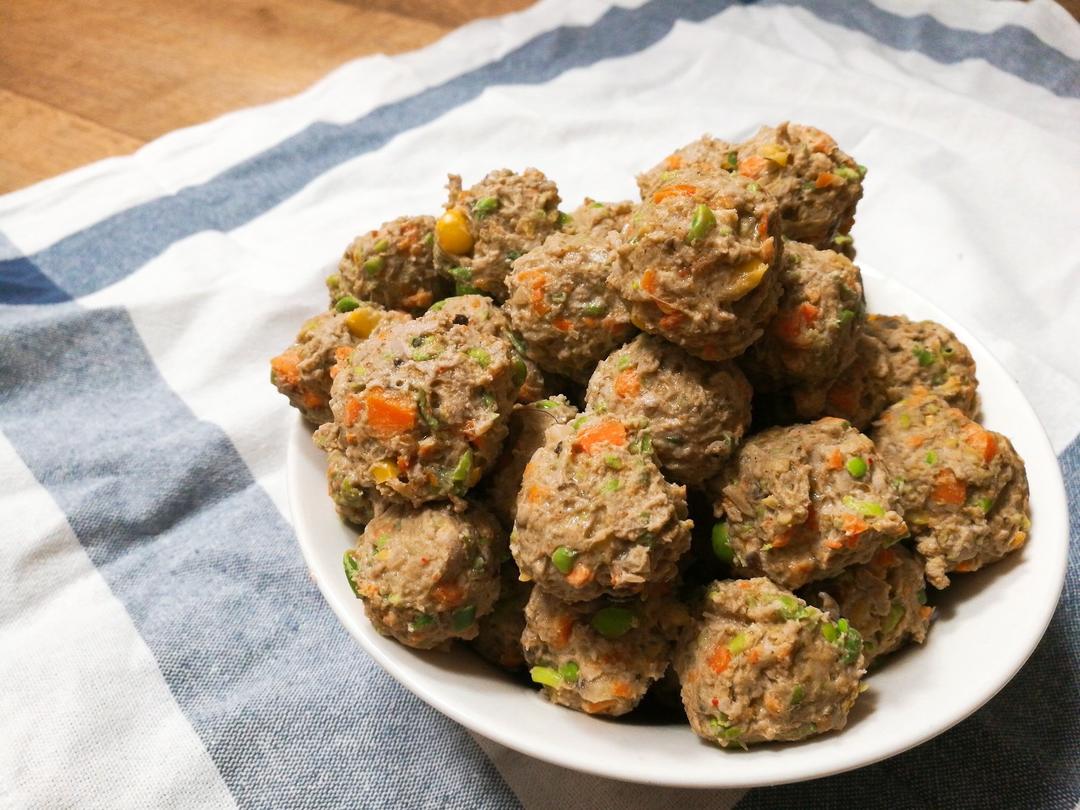 香菇胡萝卜鸡胸肉丸