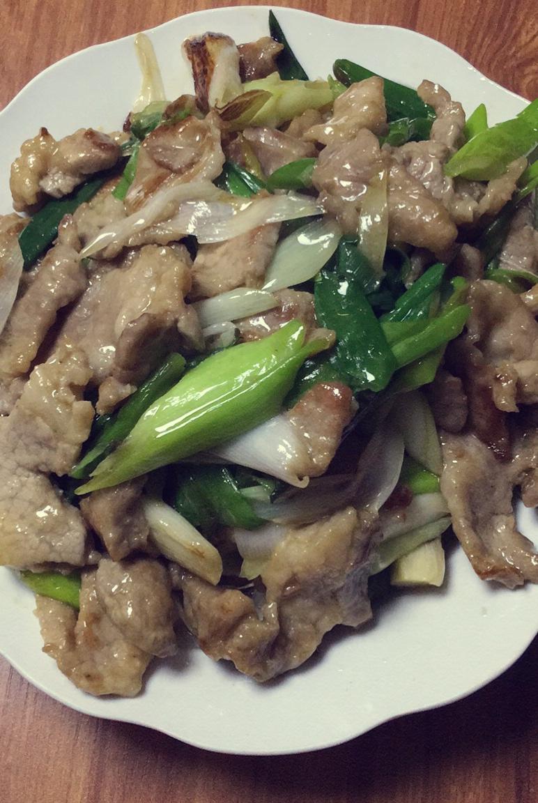 catherine1969做的大葱炒肉