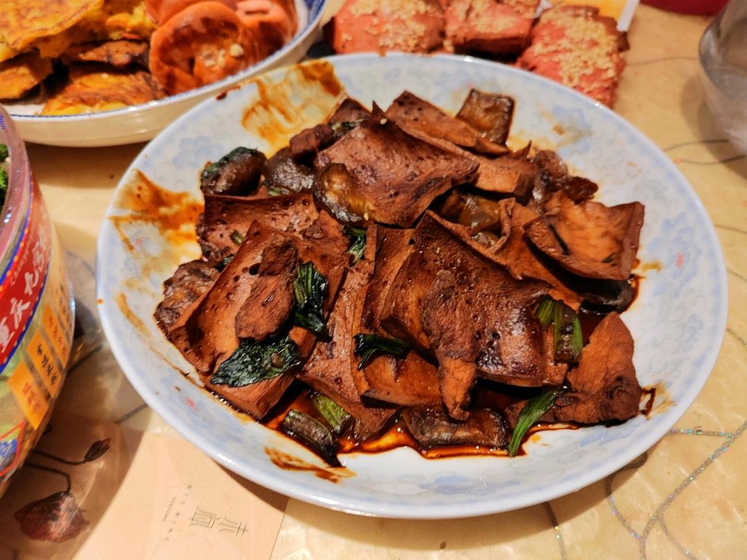 干锅千叶豆腐，千页豆腐