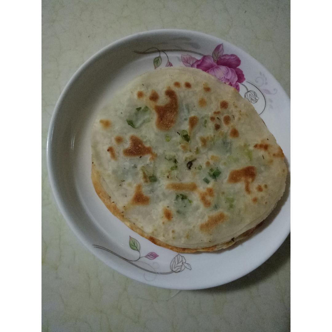 饺子皮葱油饼