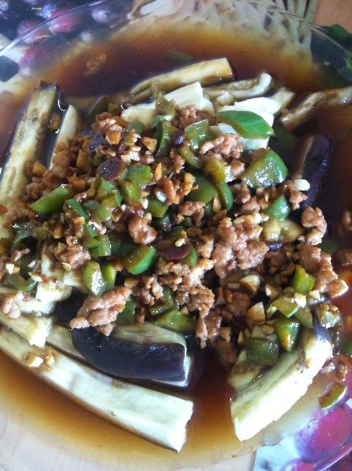 蒜蓉蒸茄子