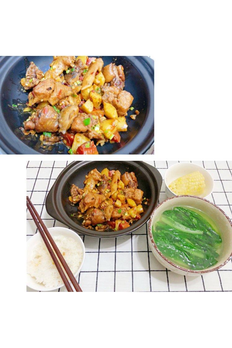 鲜香味浓土豆烧鸡（还是焖鸡？炒鸡？随便啦）