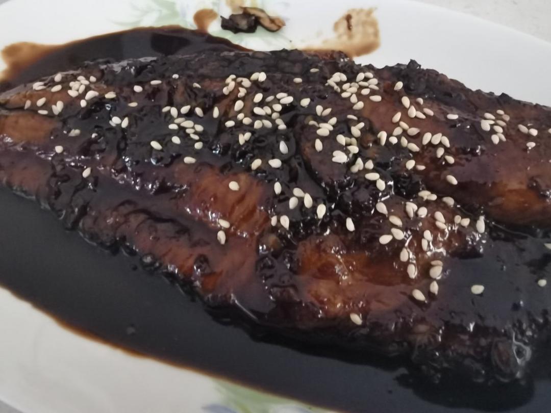 蜜汁巴沙鱼盖饭