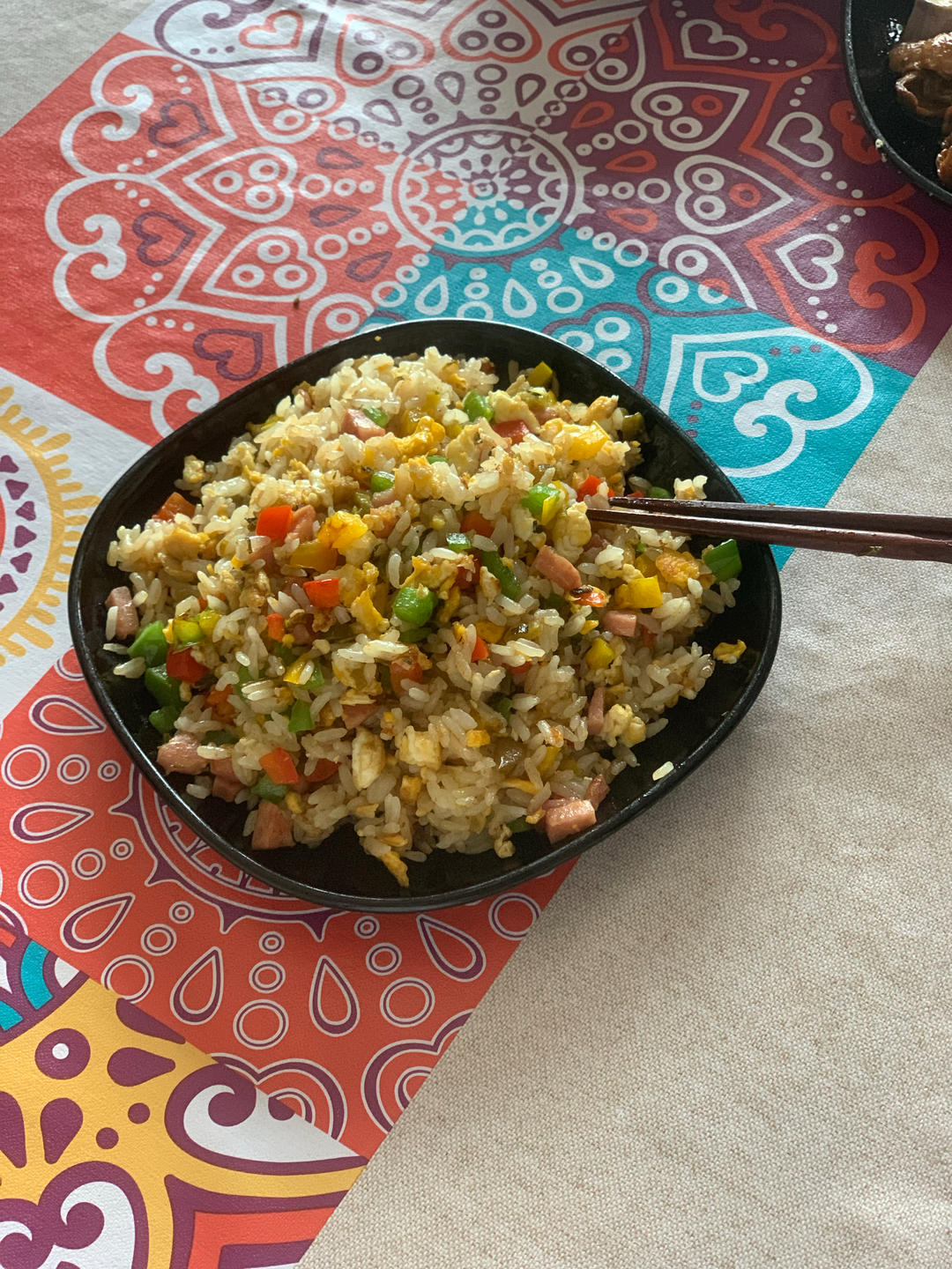 儿童餐—五彩时蔬炒饭（解决孩子不吃蔬菜）