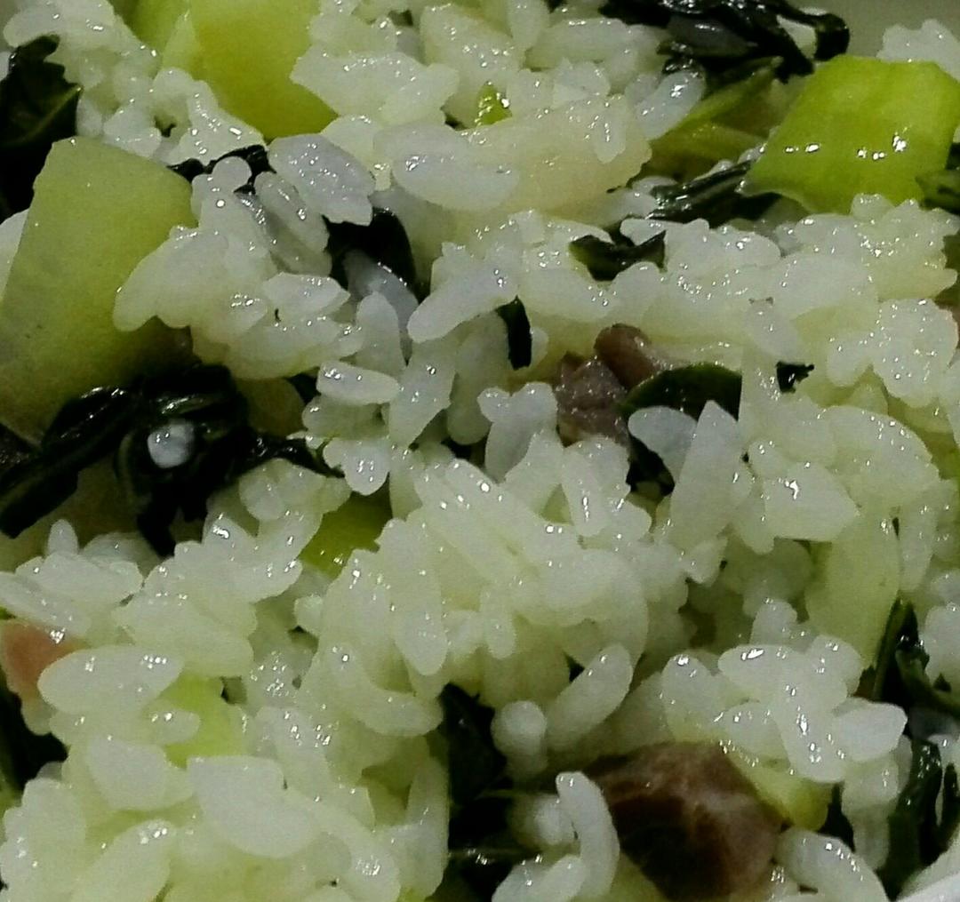猪油咸肉菜饭