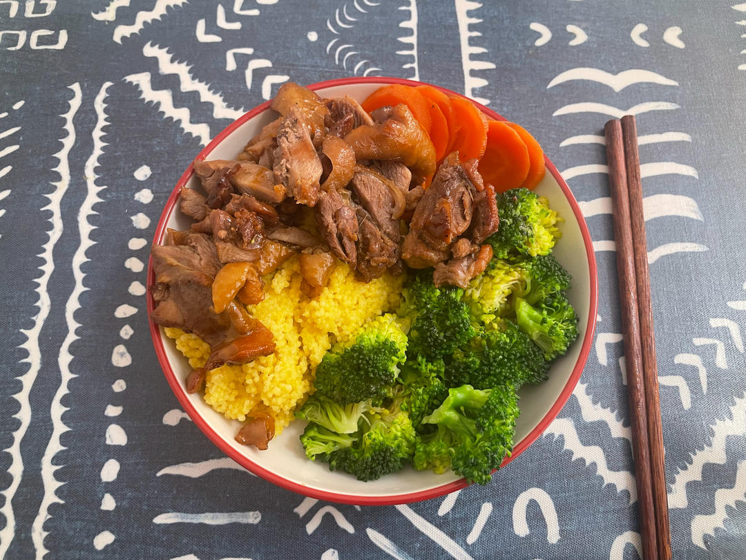 照烧鸡腿饭