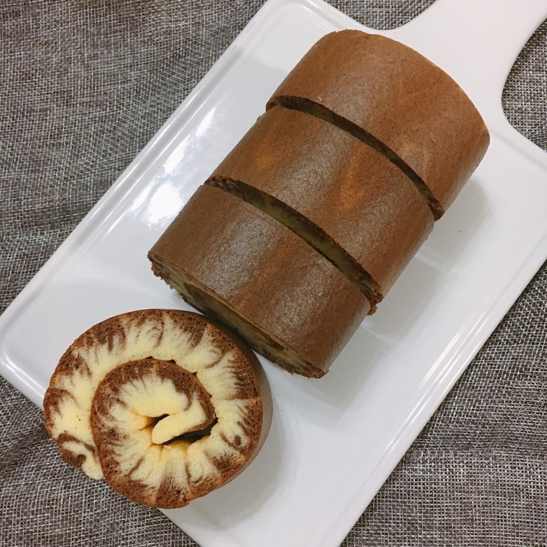 可可戚风蛋糕卷