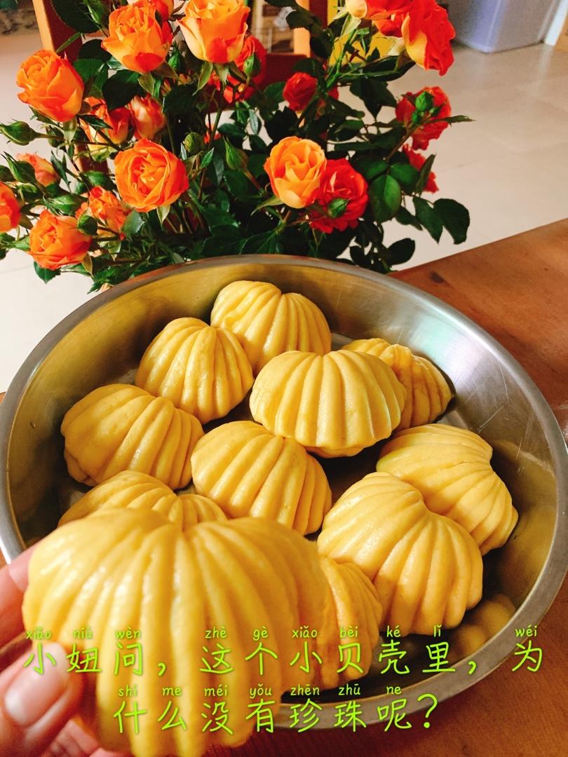 一双筷子成就的贝壳馒头