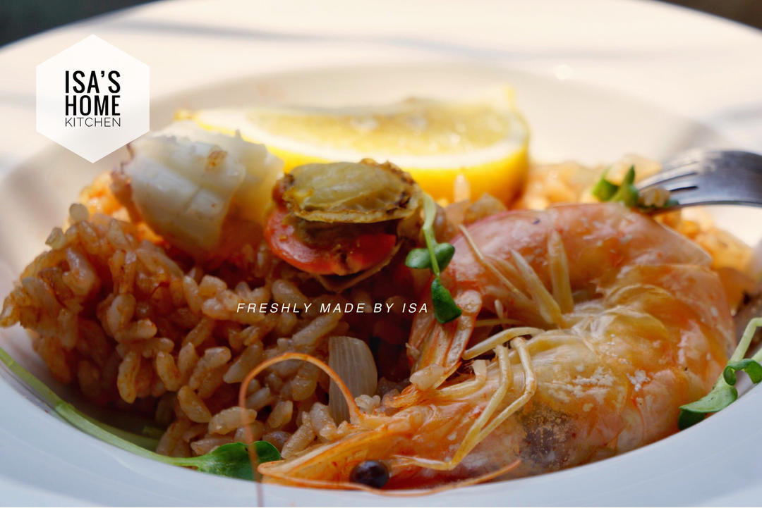 【曼食慢语】Seafood Paella 西班牙海鲜饭