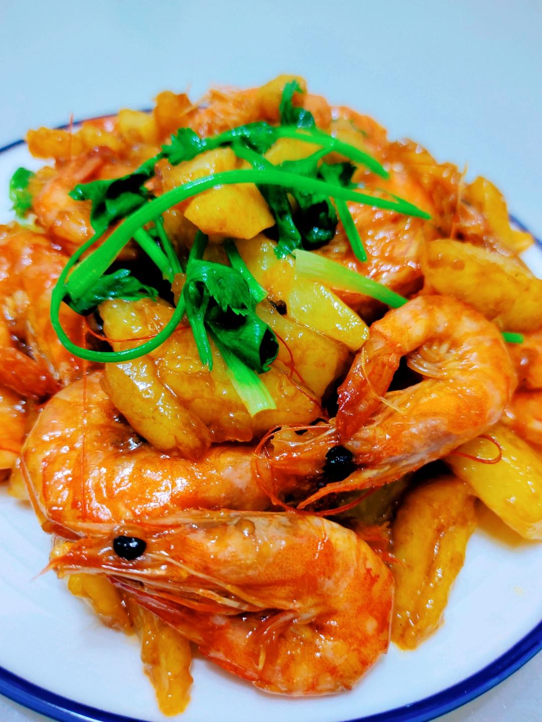 比大厨做的还要好吃百倍的椒盐土豆虾！好吃到爆！