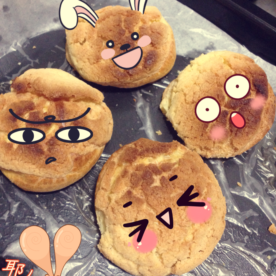 十分美味的酥皮泡芙