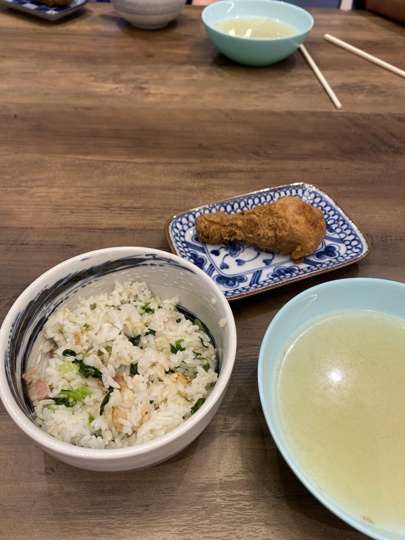 猪油咸肉菜饭