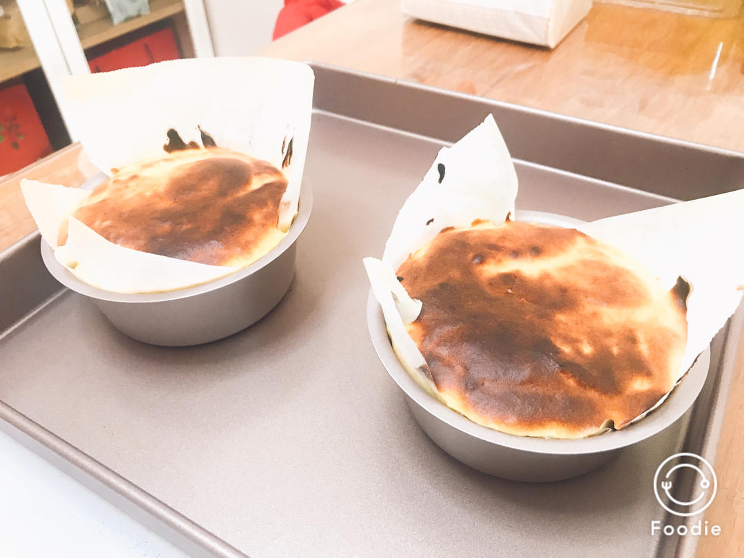 【0294】巴斯克式榴莲乳酪蛋糕（免机器版） <302小厨房>