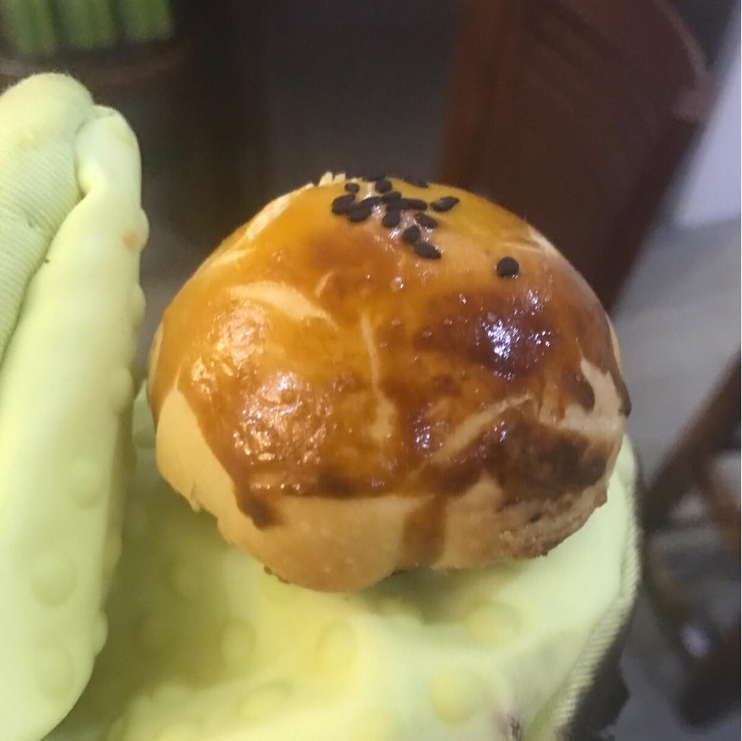 油酥不侧漏系列——仿马得利奶黄酥（两种形态）
