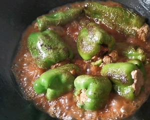 新手都🉑下饭家常菜3⃣:        肉酿虎皮青椒的做法 步骤5