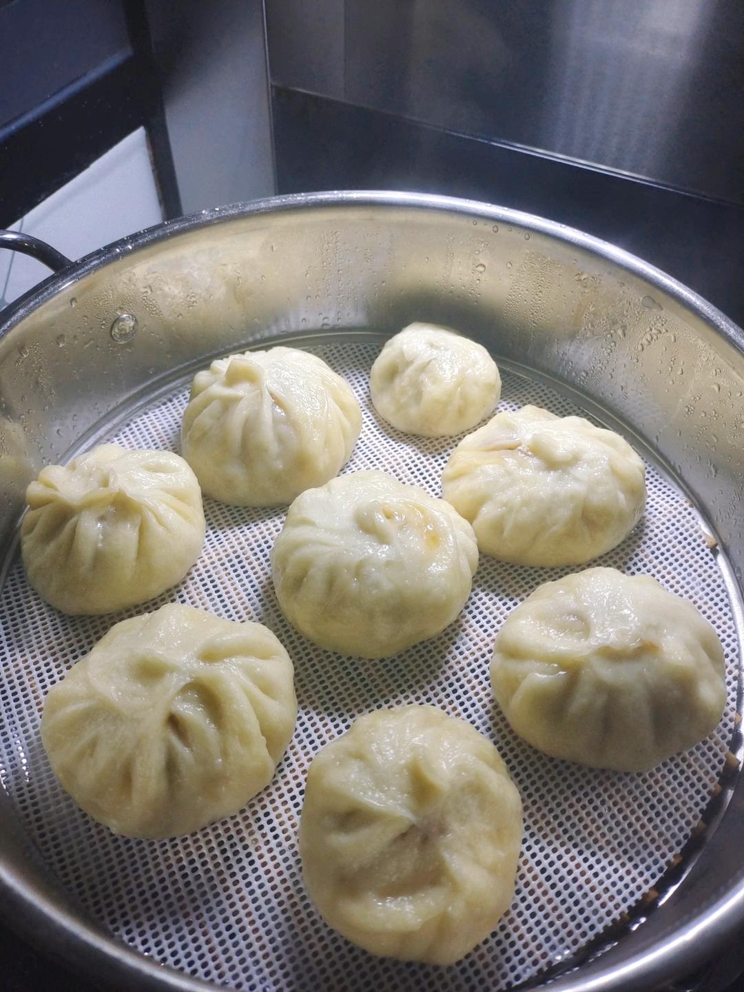 一次发酵肉包子