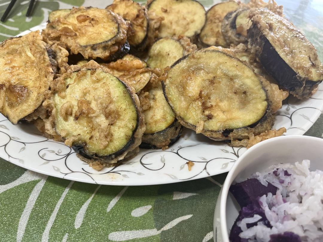 酥炸茄盒￨外酥里嫩